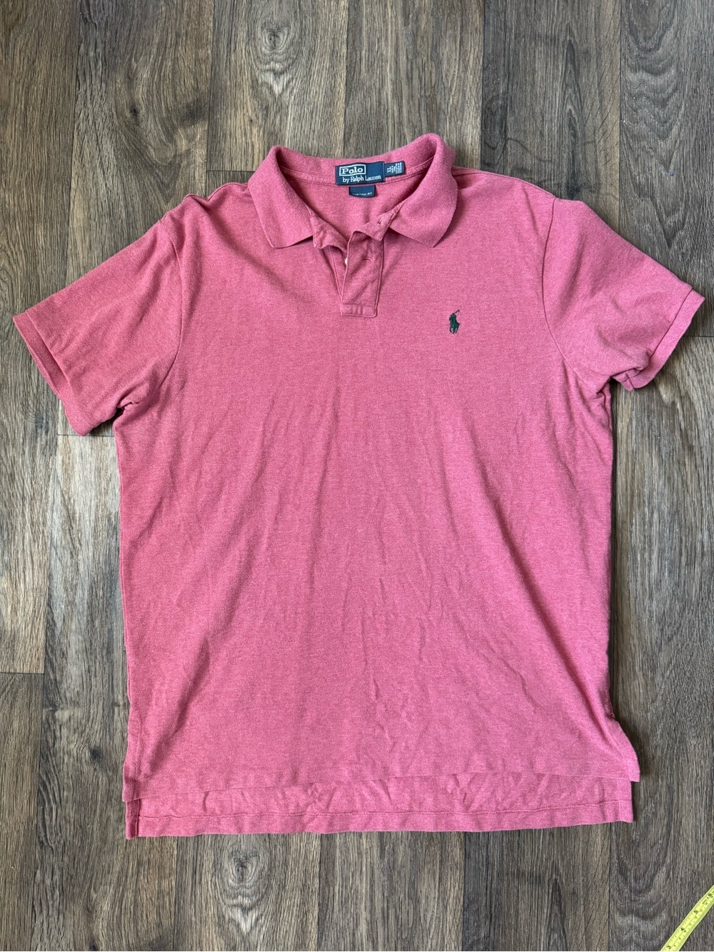 Polo by Ralph Lauren Men’s Heather Red Polo Shirt XL